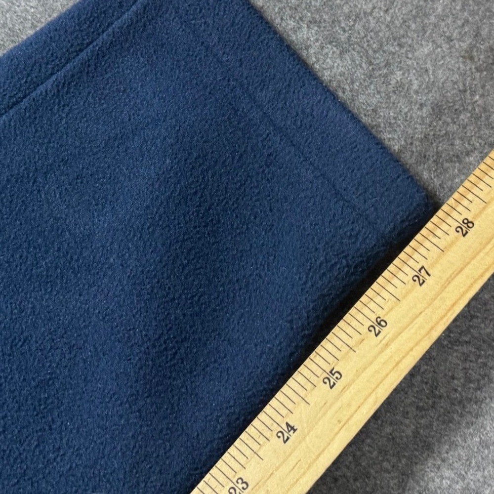 The North Face Fleece Pants Mens Medium Blue Polartec Circular Design Cargo Belt - Picture 11 of 13